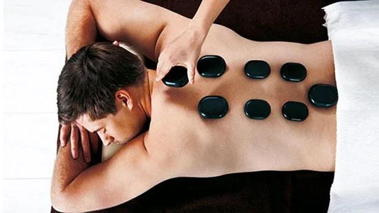 Hot stone massage